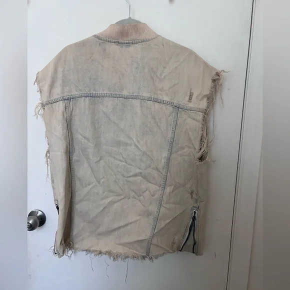 Free People Jean Vest - Picture 8 of 9